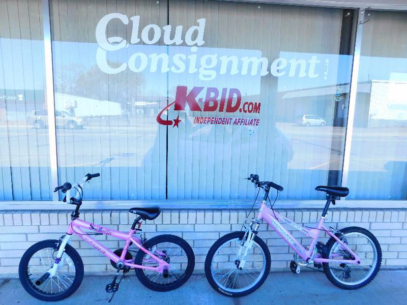 lot 69 image: Pair of Girls Bikes