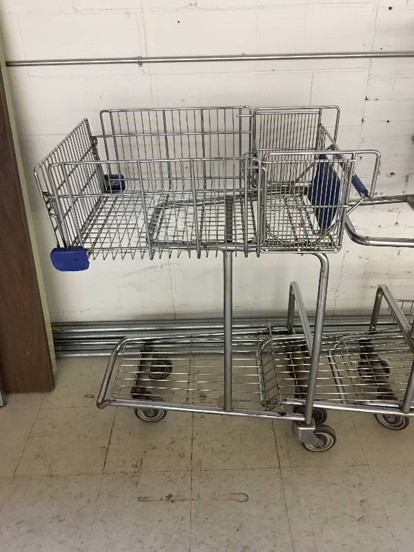 3 shopping carts