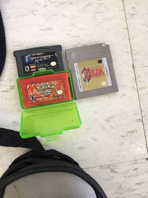 gameboy games,zelda,pokemon