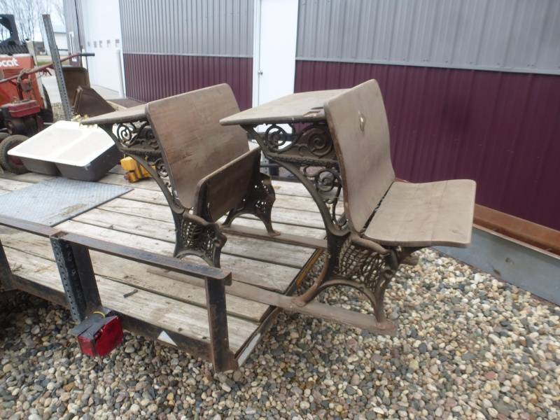 Antique School Desk