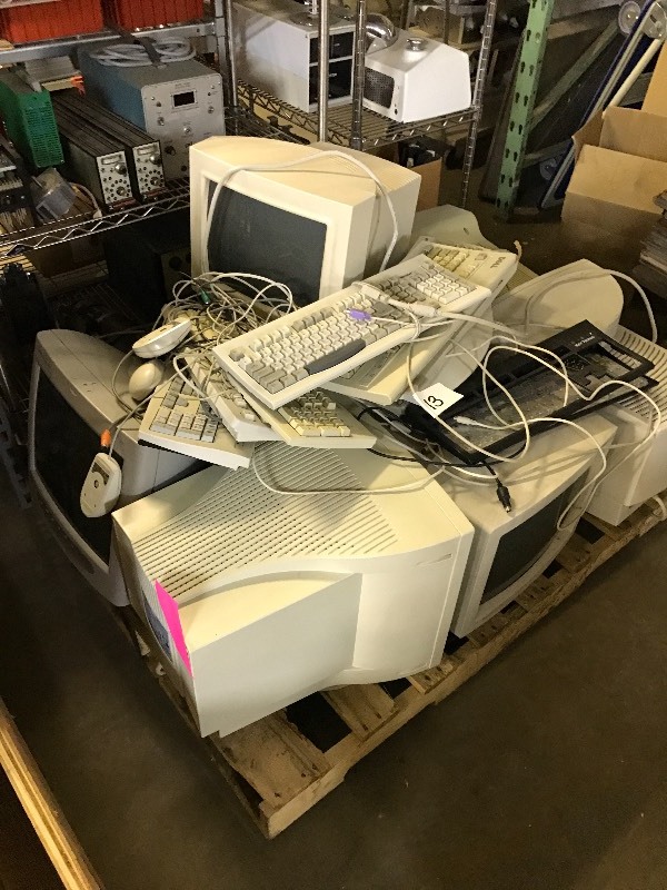 Pallet of computers