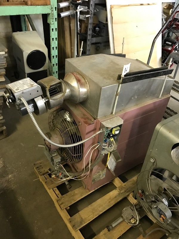 Reznor hanging gas heater