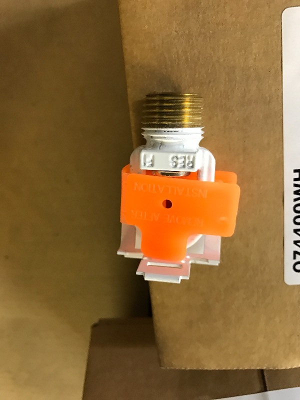 Pallet of new sprinkler heads