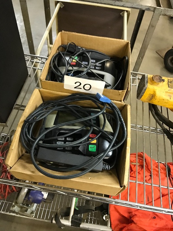 2 credit card terminals