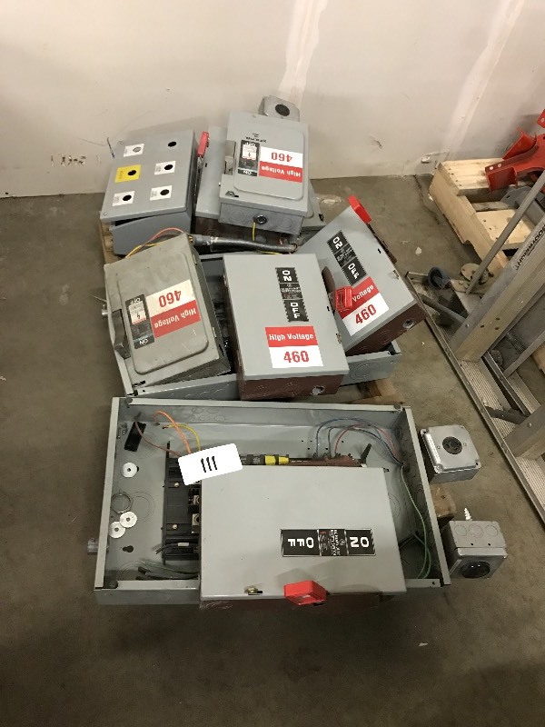 Lot of misc. electrical boxes