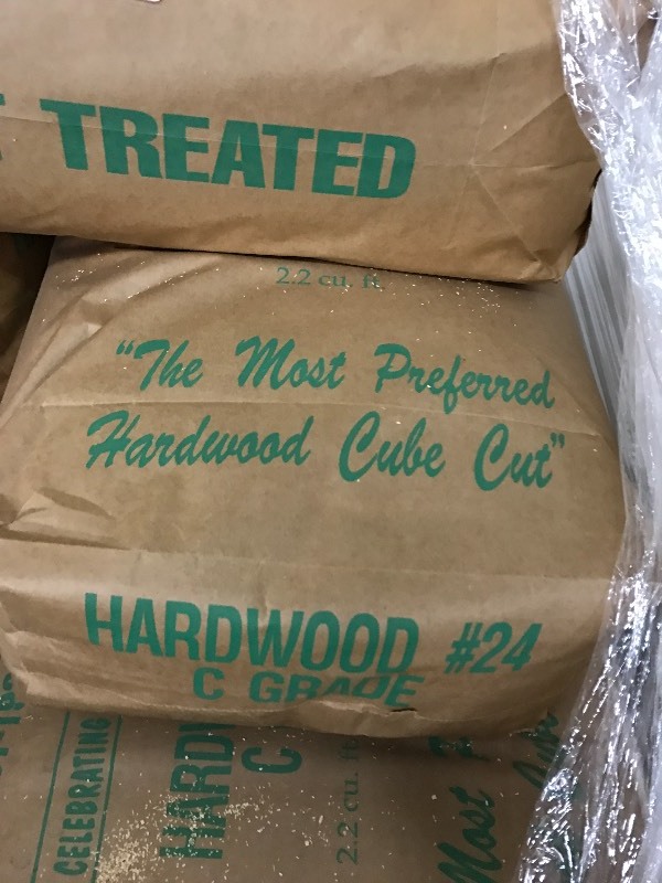 3 bags of animal bedding