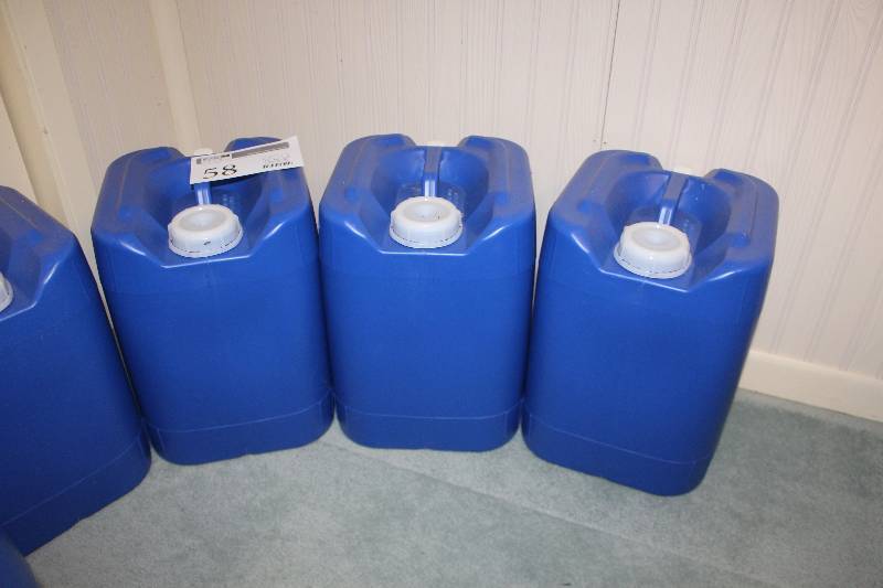 lot 58 image: Lot of (3) Water Jugs w Water