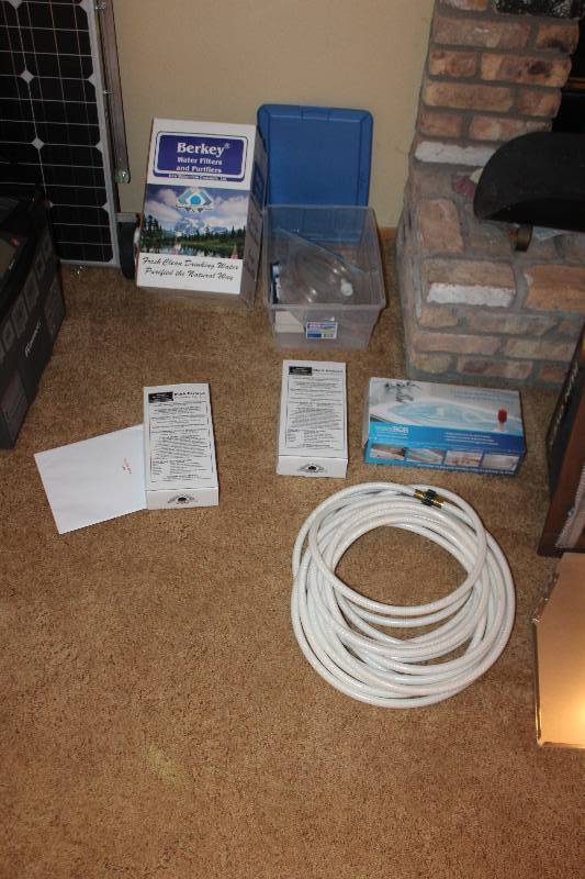 lot 2 image: Black Berkey Water Filtration System