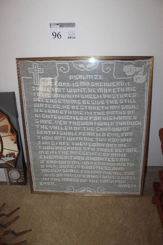 lot 96 image: Decorative Religious Wall Art