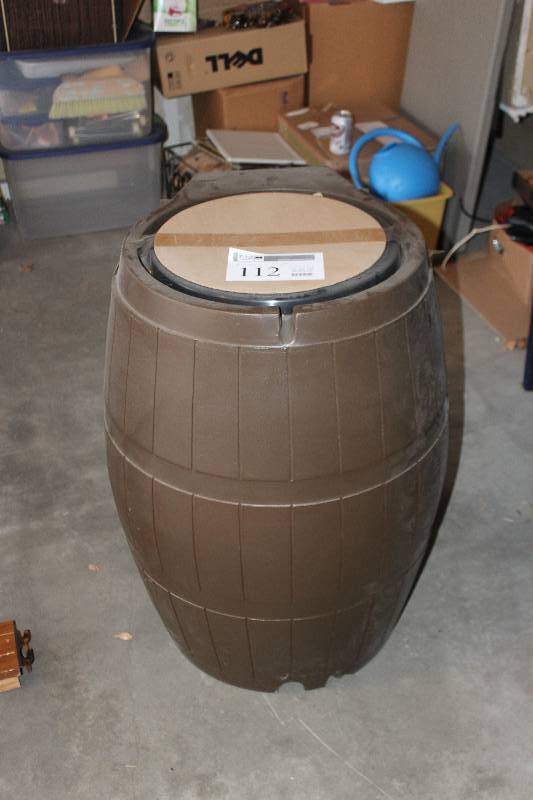 lot 112 image: Rain Catcher Rain Barrel