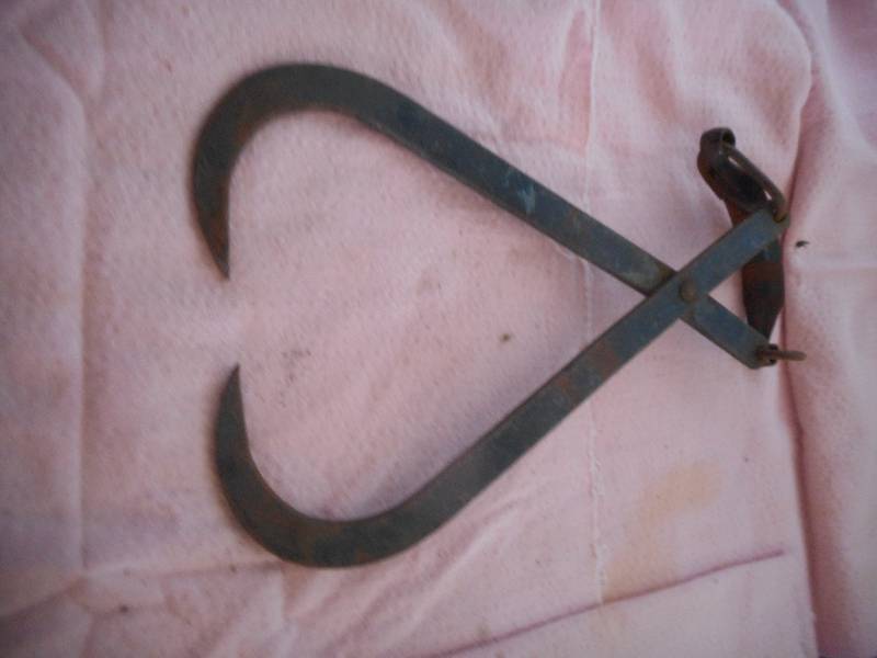 ANTIQUE ICE TONGS