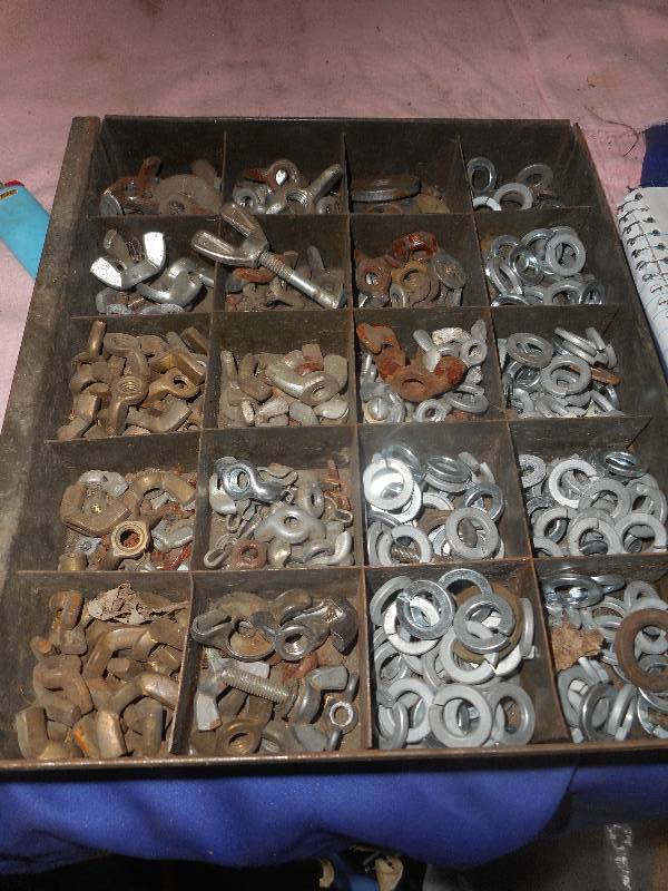 WING NUTS AND WASHERS