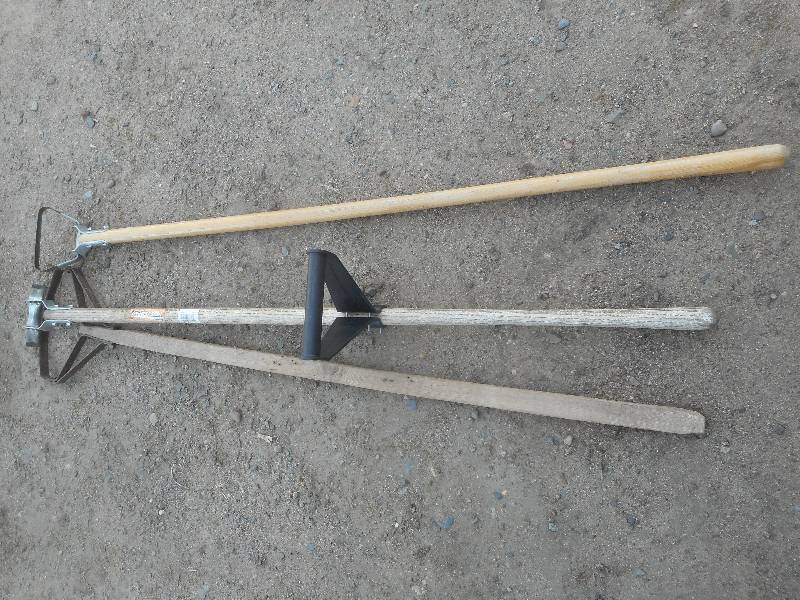 3 FLAT  SCRAPERS