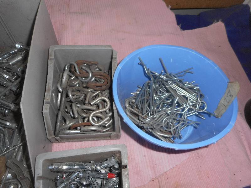 HOOKS, COTTER KEYS , BOLTS AND ANCHORS