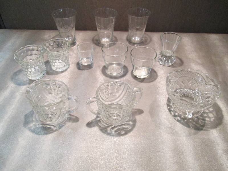 Assorted Glassware and Serving Piec...