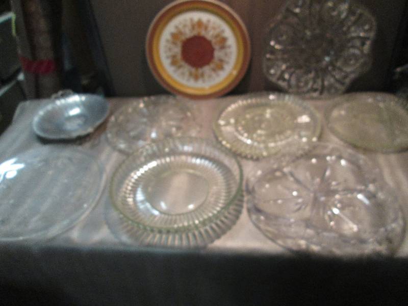Lot of 9 Serving Plates & Platters...