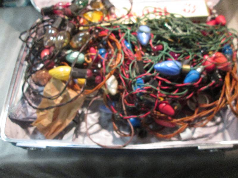 Vintage Christmas Lights in Vintage...