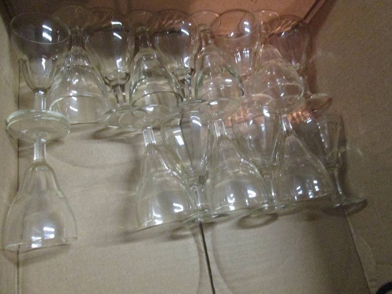 14 Cordial Glasses...