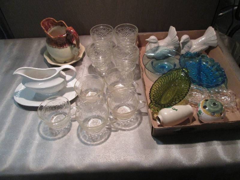 Assorted Glassware including pitche...