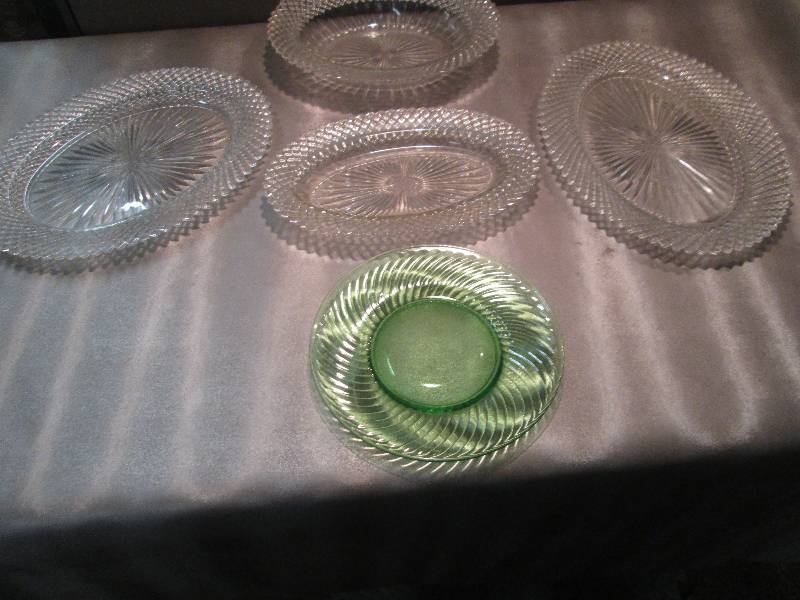 Miss America Serving Trays & Dish, ...