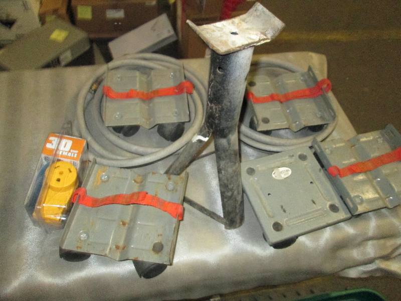 6 Caster Plates, Pressure Hose, 30 ...