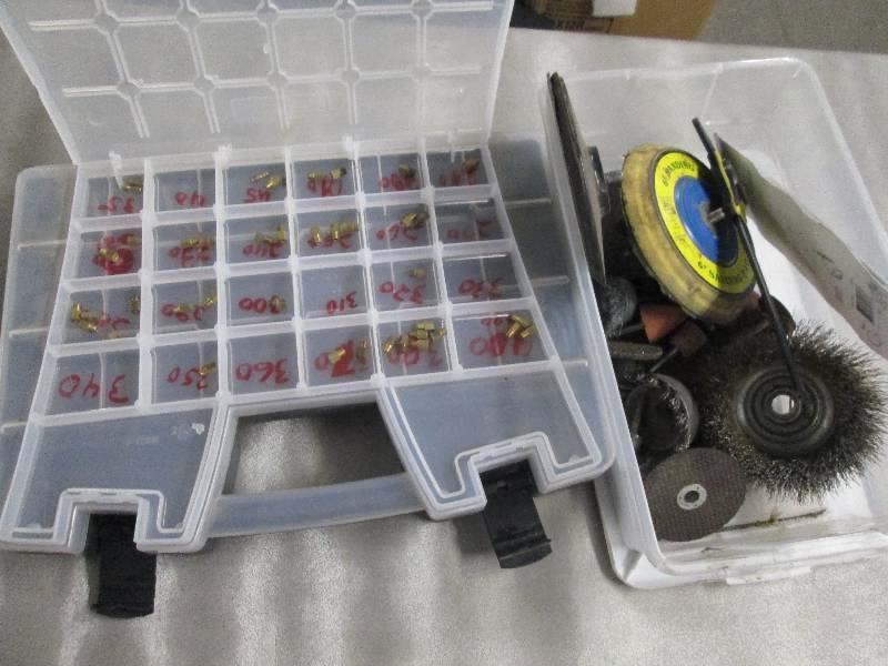 Grinding Supplies and Assorted Fitt...