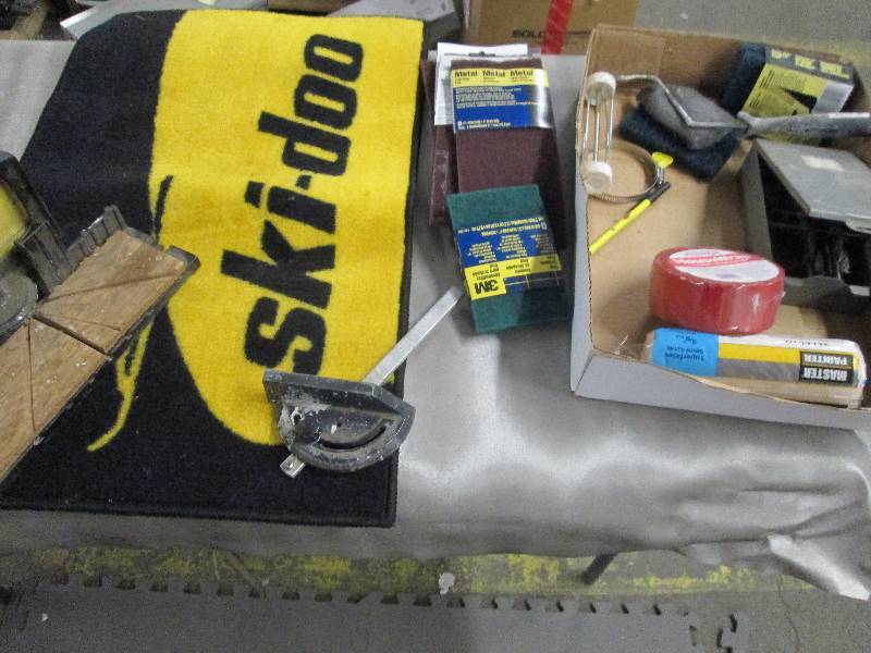 Miter, SkiDoo Mat, Finishing Pads e...