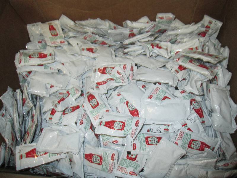 Case of Heinz Ketchup Packets...