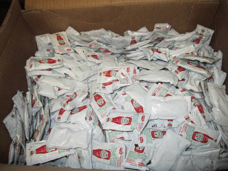 Case of Heinz Ketchup Packets...