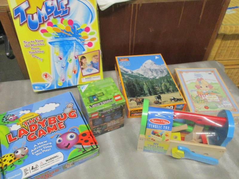 Puzzles, Toys & Games...