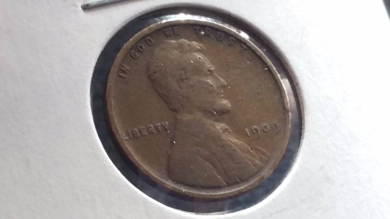 1909, 1932 D, 1939 D Wheat Cents