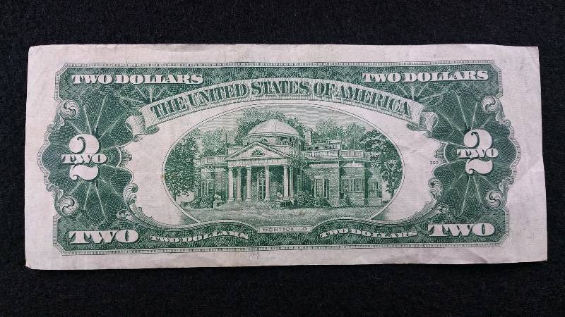 1953 $2 Red Seal Note