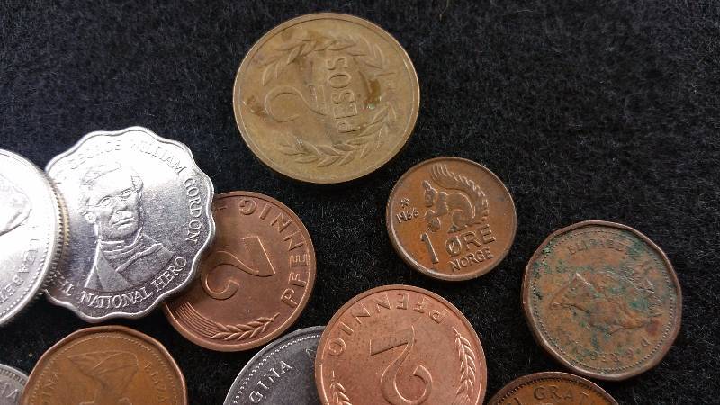 Group of Foreign Coins