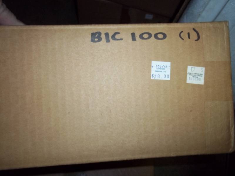 lot 60 image: 10 Woofer BIC 100 Sealed in Box