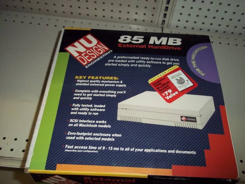 lot 80 image: External Harddrive 85 MB