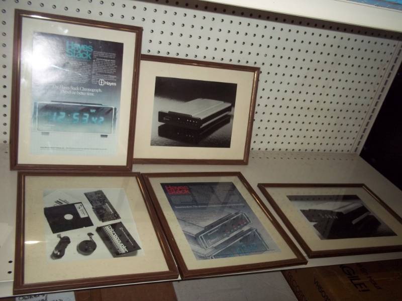 lot 93 image: Hayes Framed Advertising