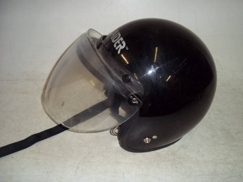 lot 142 image: Open Face helmet Size x Large with face Sheild