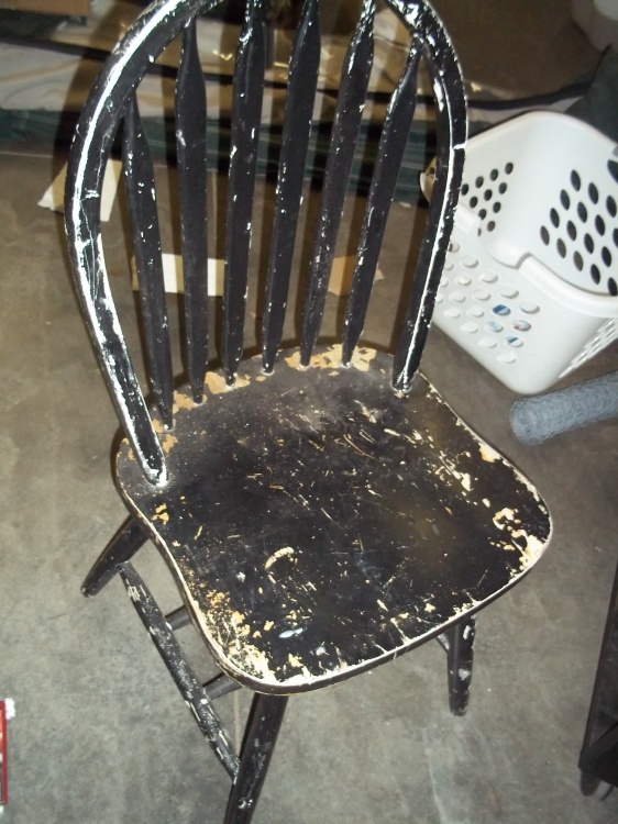 lot 170 image: Wood Chair