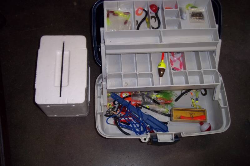 lot 238 image: Tackle Box with Tackle