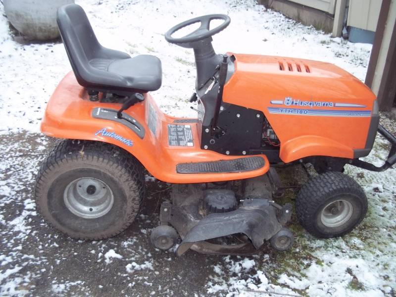 lot 2 image: Husqvarna 46  Hydrostatic lawn mower with Kohler engine