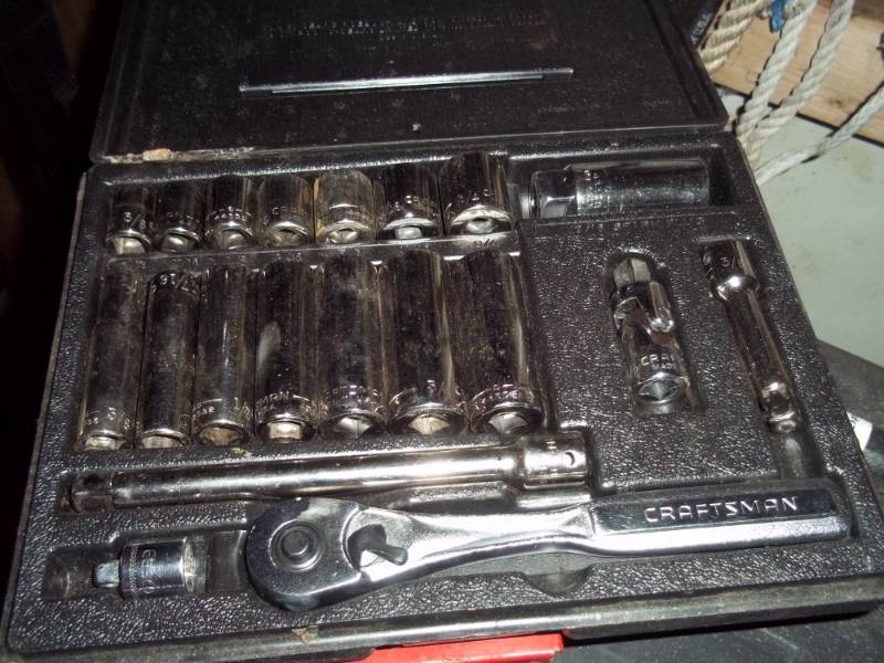 lot 66 image: Craftsman socket set with case