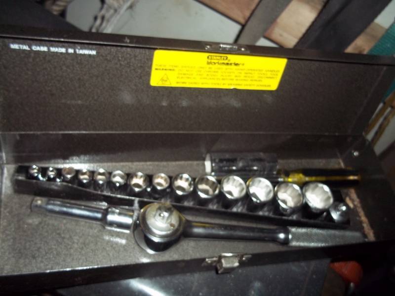 lot 67 image: Stanley socket set with case