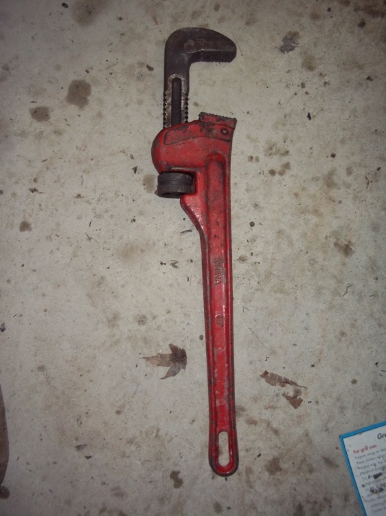 lot 193 image: 18 pipe mwrench