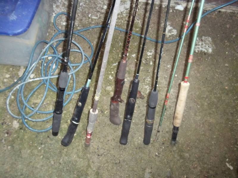 lot 204 image: Lot of 7 rods