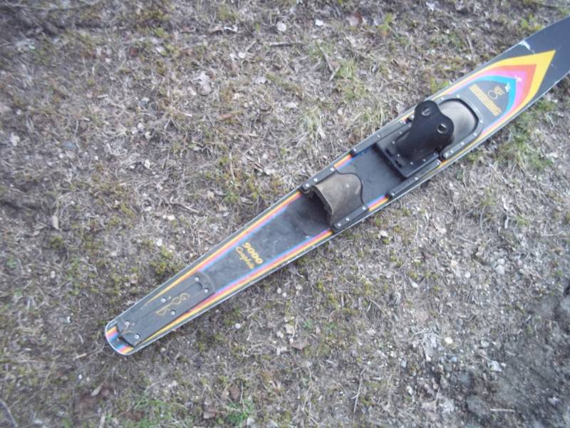 lot 233 image: Single Graphite adult ski