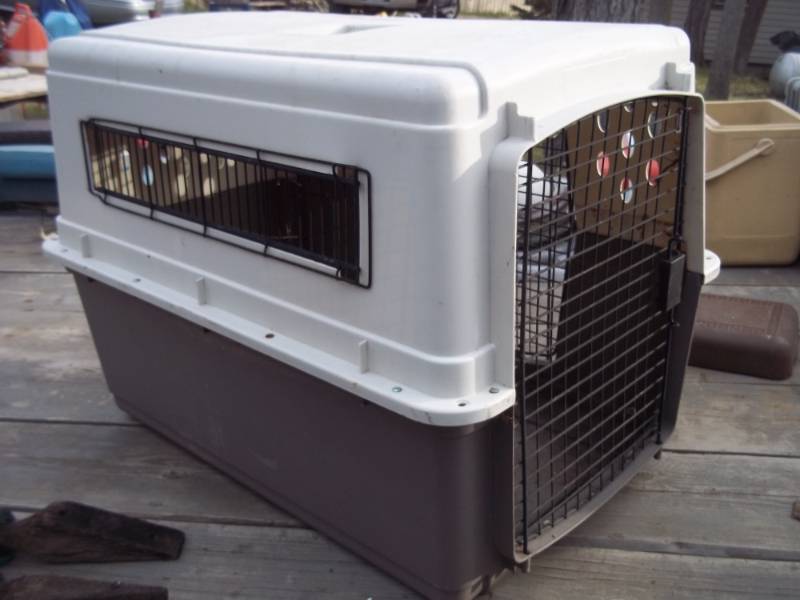 lot 235 image: Dog kennel