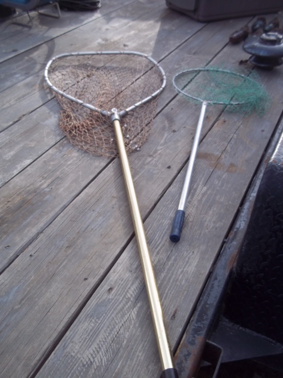lot 238 image: Pair of fish nets