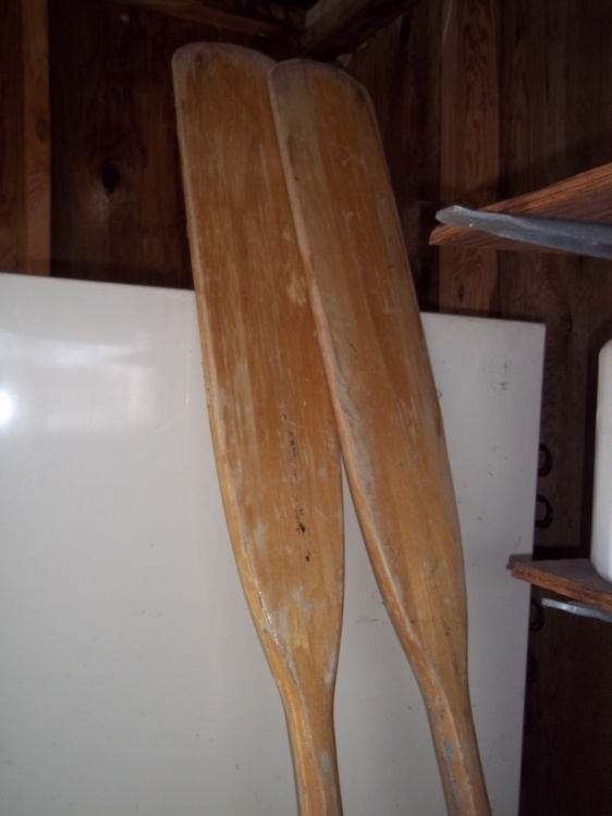 lot 343 image: Pair of oars  6 12