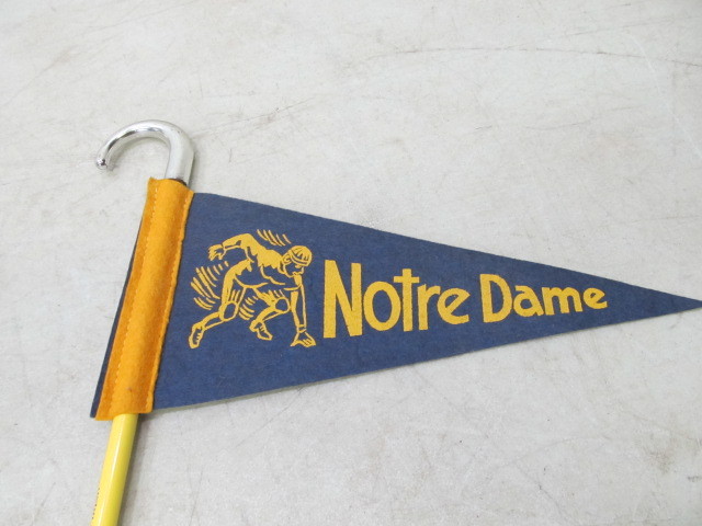 lot 28 image: Rare Vintage NOTRE DAME Mini Pendant wOriginal Pencil Handle