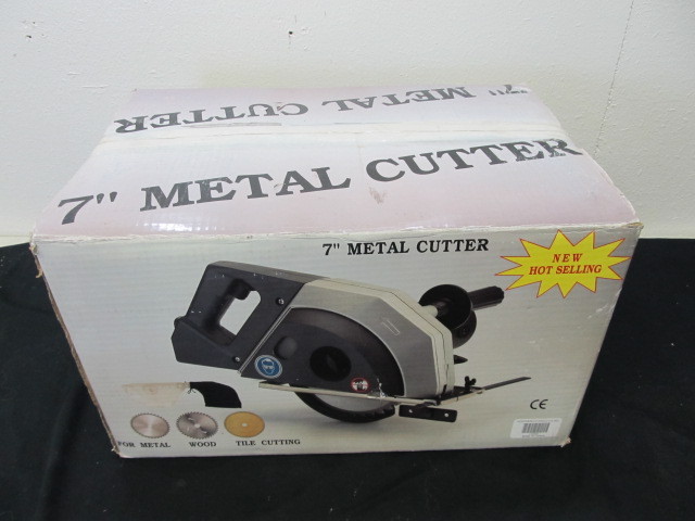 lot 37 image: NEW IN BOX Metal Cutting Circular Saw